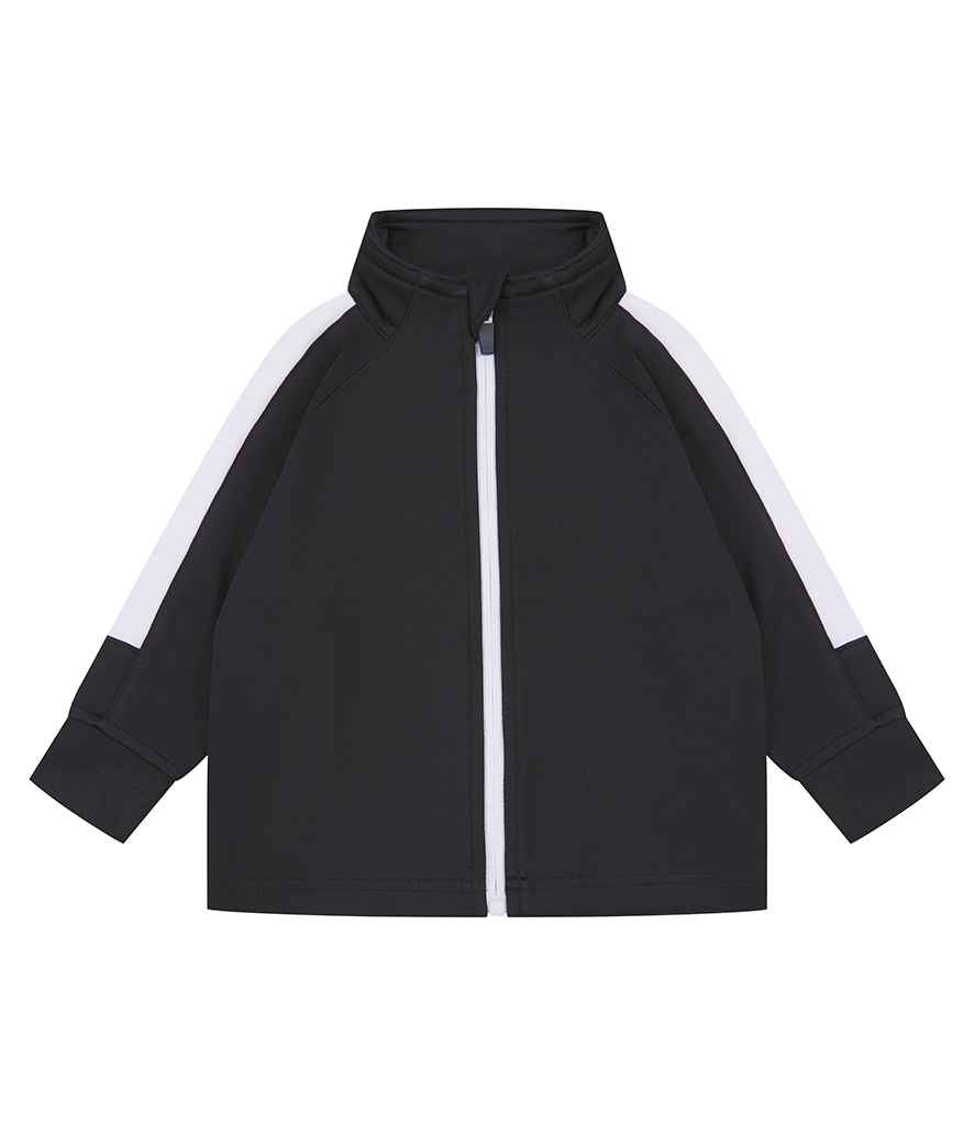 Larkwood Baby/Toddler Tracksuit Top - Black/White