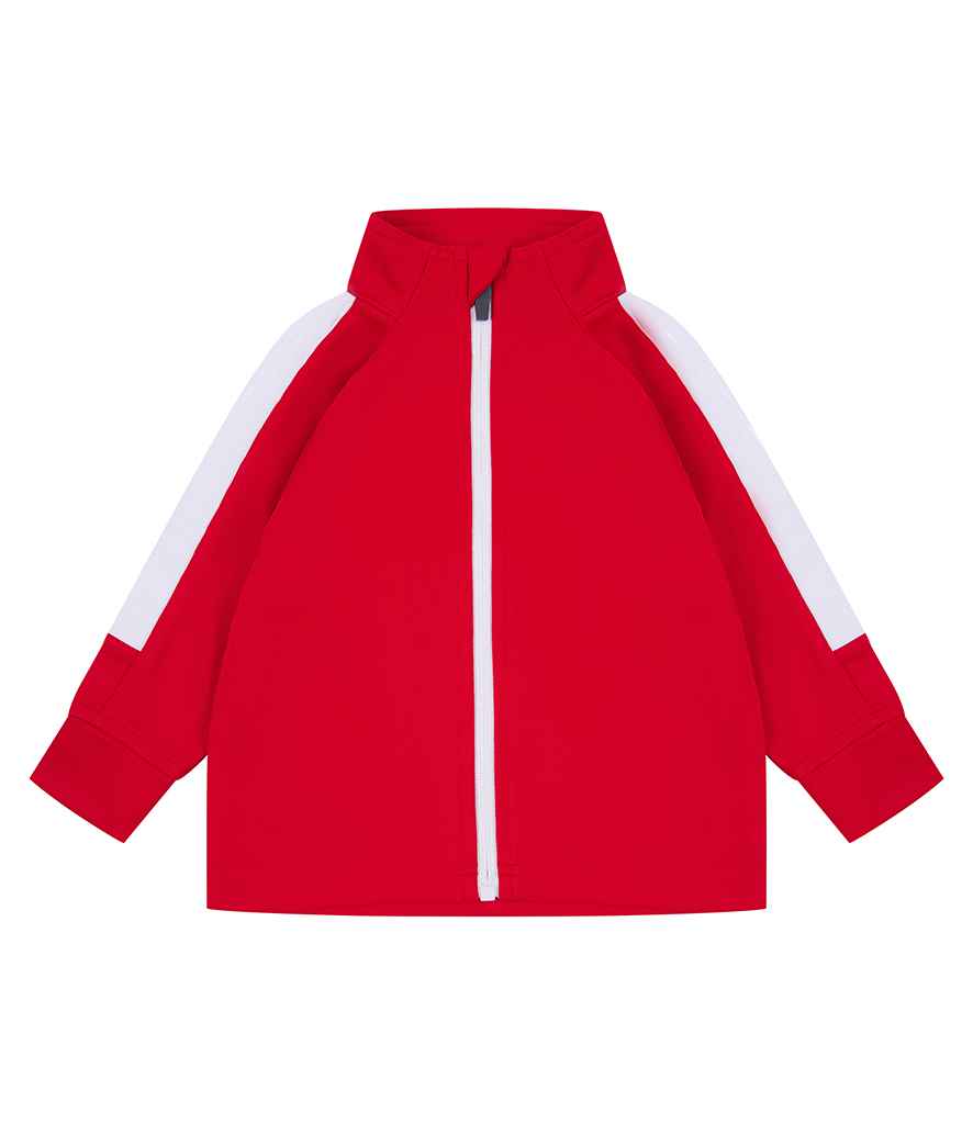 Larkwood Baby/Toddler Tracksuit Top - Red/White