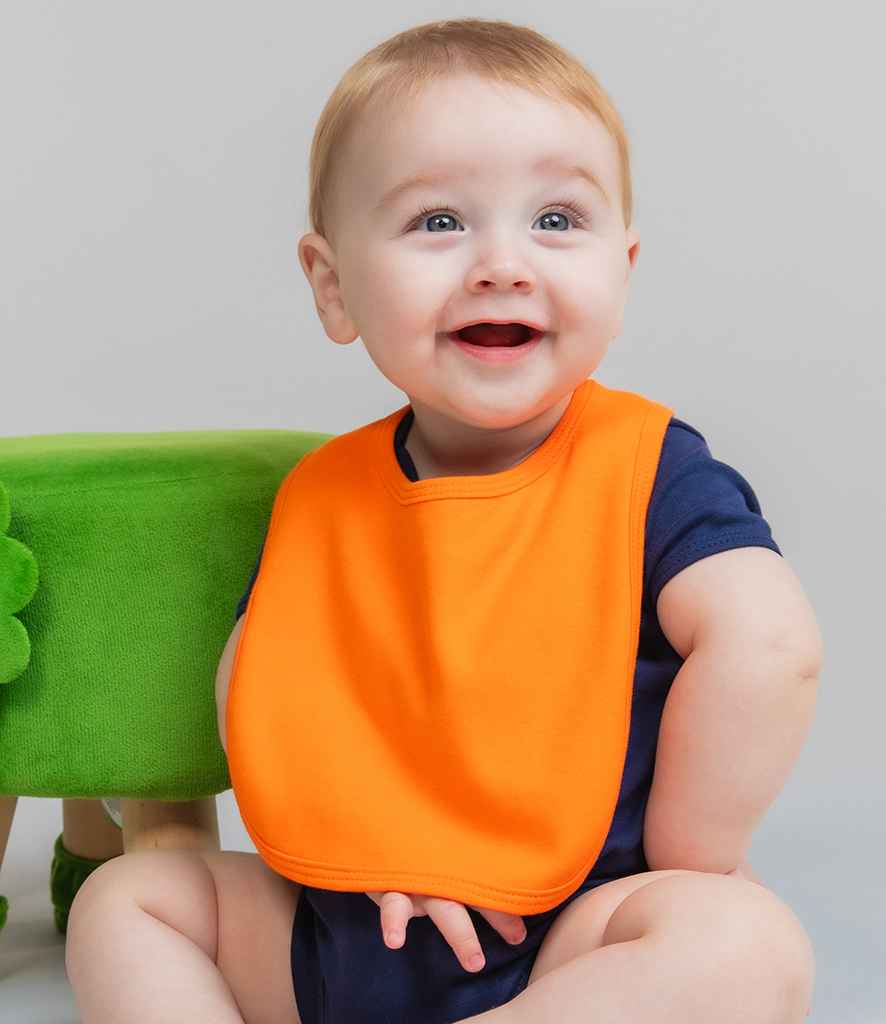 Larkwood Baby/Toddler Bib - Orange