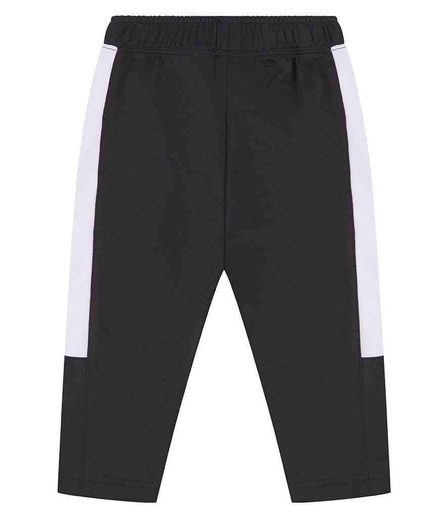 Larkwood Baby/Toddler Tracksuit Bottoms - Black/White