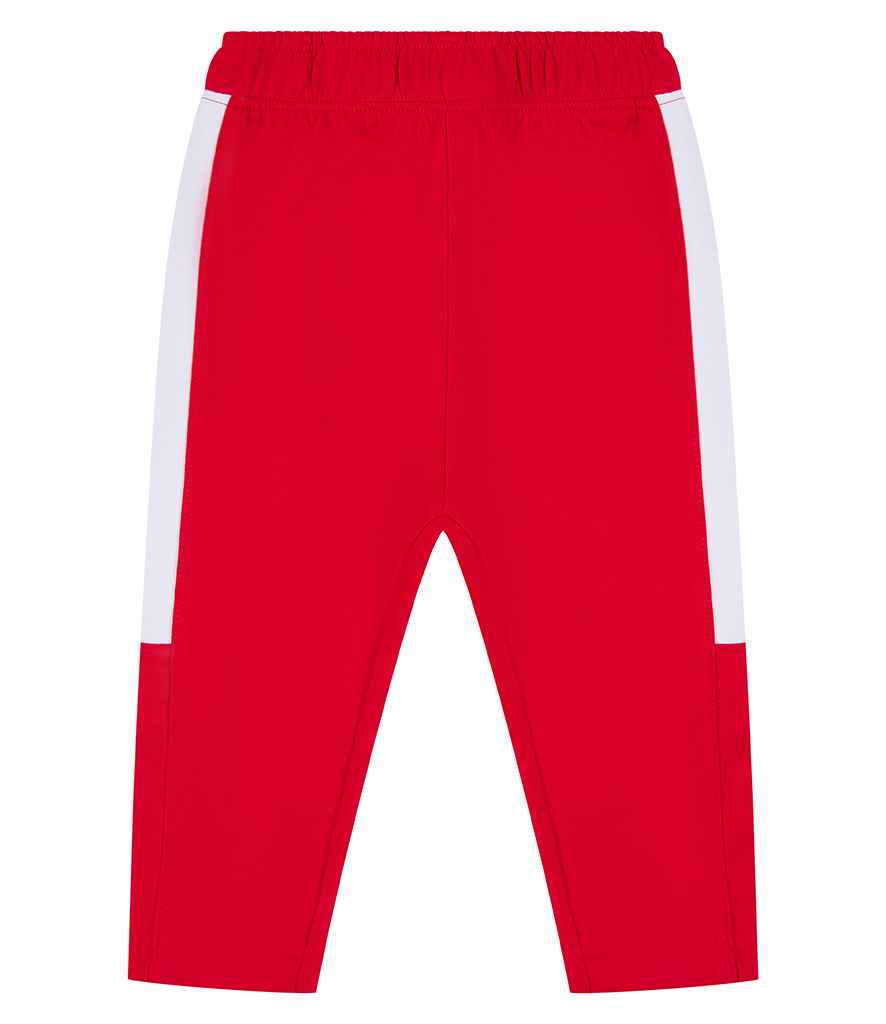 Larkwood Baby/Toddler Tracksuit Bottoms - Red/White