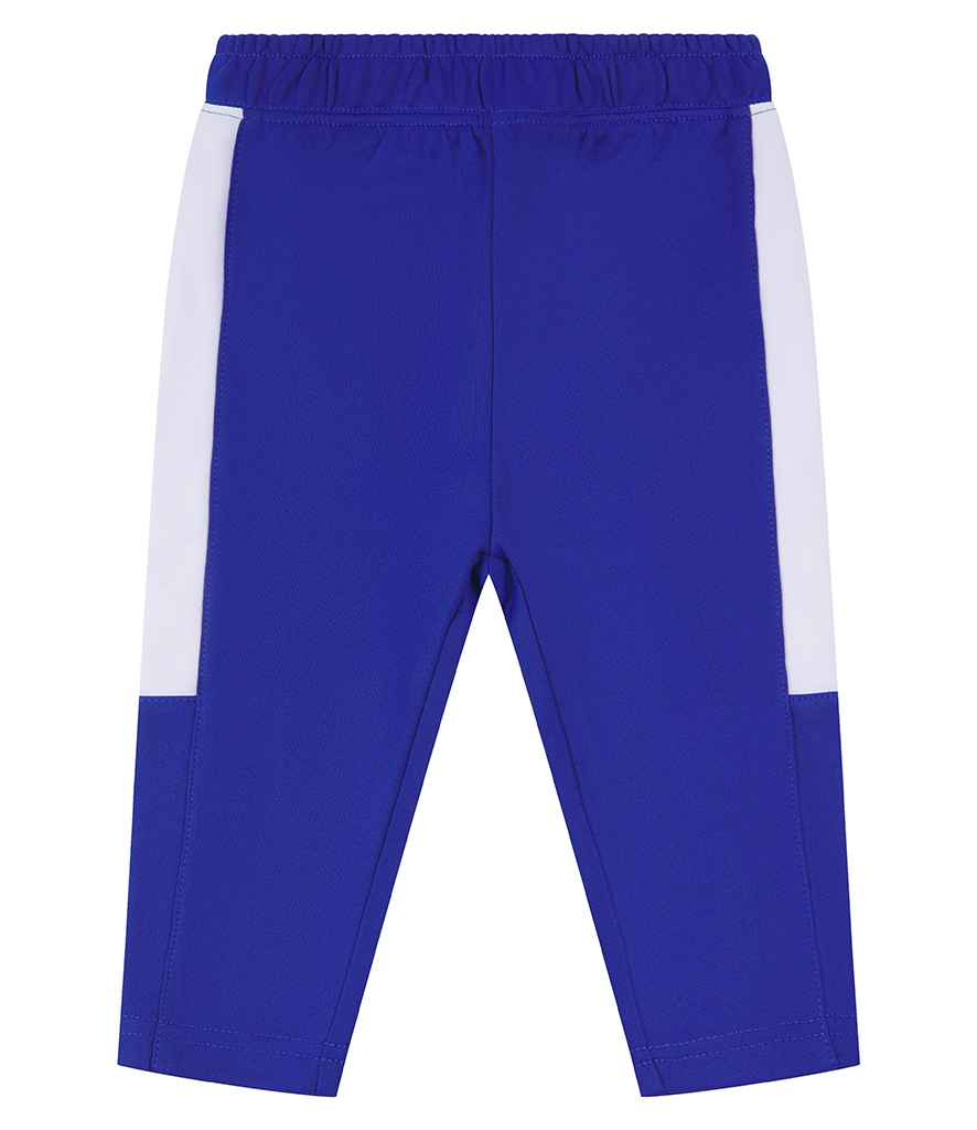 Larkwood Baby/Toddler Tracksuit Bottoms - Royal Blue/White