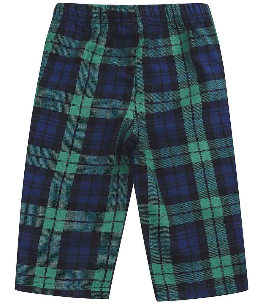 Larkwood Baby/Toddler Tartan Lounge Pants - Navy/Green