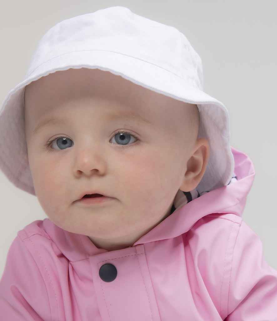 Larkwood Baby/Toddler Bucket Hat - White