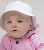 Larkwood Baby/Toddler Bucket Hat - White