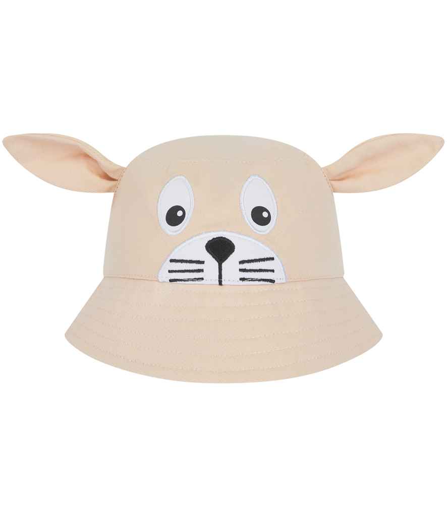 Larkwood Baby/Toddler Character Bucket Hat - Light Brown Bunny
