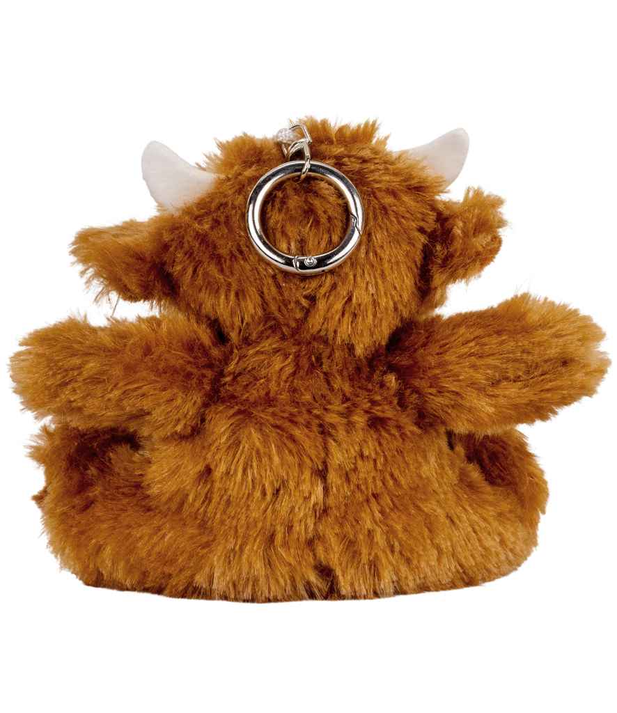 Mumbles Key Ring - Brown Highland Cow