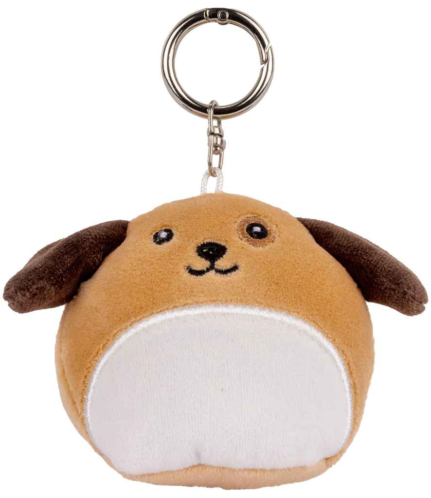 Mumbles Character Key Ring - Light Brown Dog