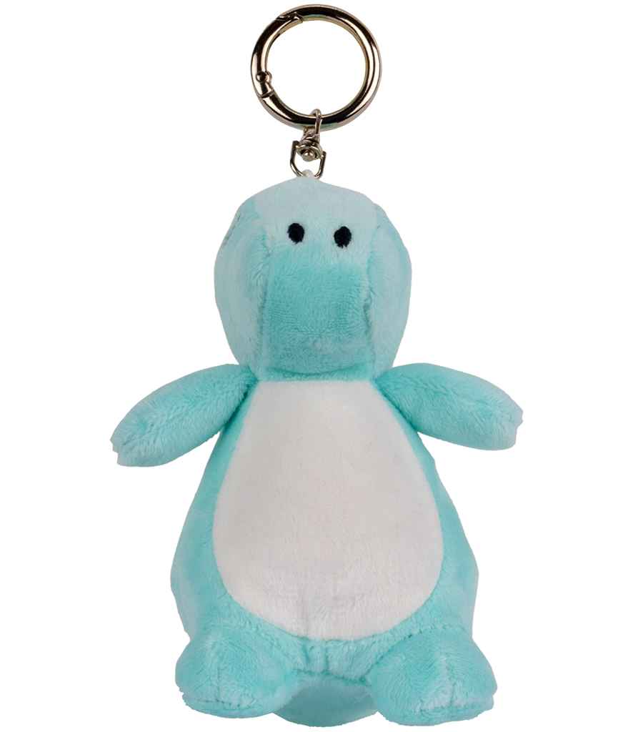 Mumbles Character Key Ring - Turquoise Dinosaur