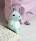 Mumbles Character Key Ring - Turquoise Dinosaur