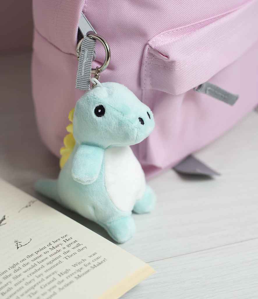 Mumbles Character Key Ring - Turquoise Dinosaur