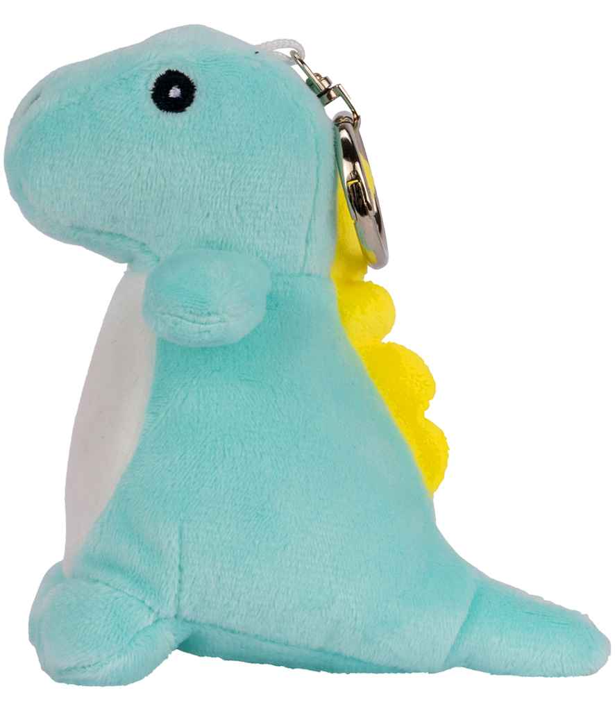 Mumbles Character Key Ring - Turquoise Dinosaur