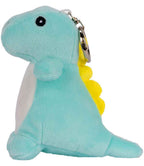 Mumbles Character Key Ring - Turquoise Dinosaur