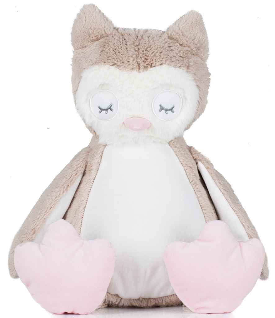 Mumbles Zippie Owl - Light Brown