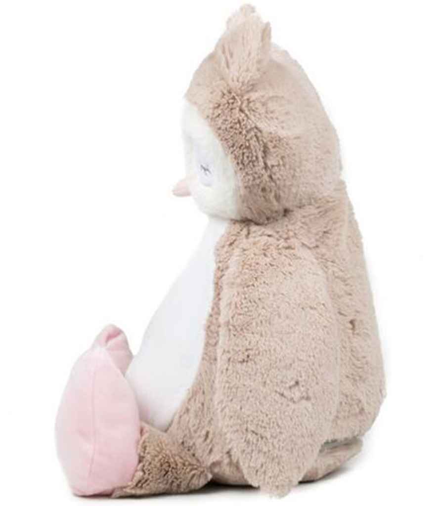 Mumbles Zippie Owl - Light Brown