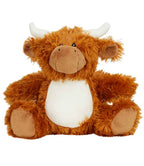 Mumbles Zippie Highland Cow - Brown