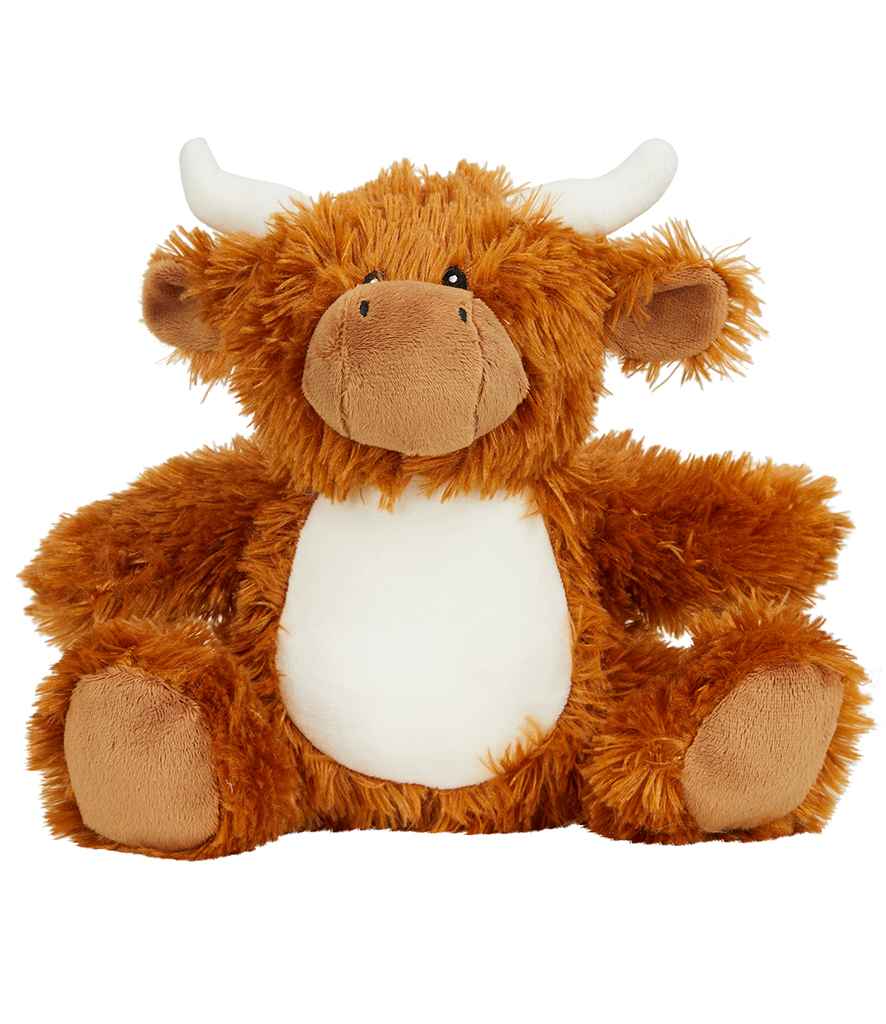 Mumbles Zippie Highland Cow - Brown