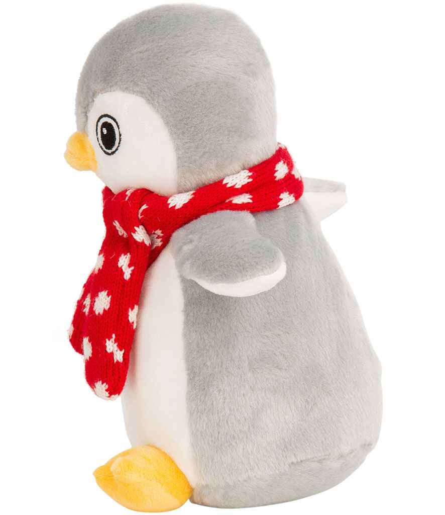 Mumbles Zippie Penguin - Grey/White