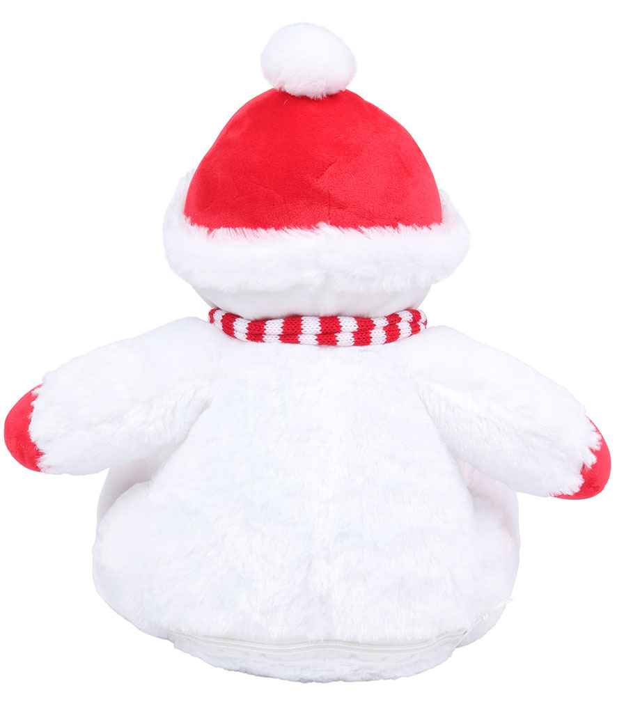 Mumbles Zippie Snowman - White