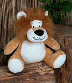 Mumbles Zippie Lion - Brown