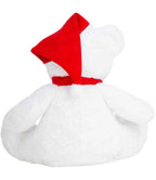 Mumbles Christmas Zippie Bear - White/Red