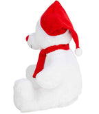 Mumbles Christmas Zippie Bear - White/Red