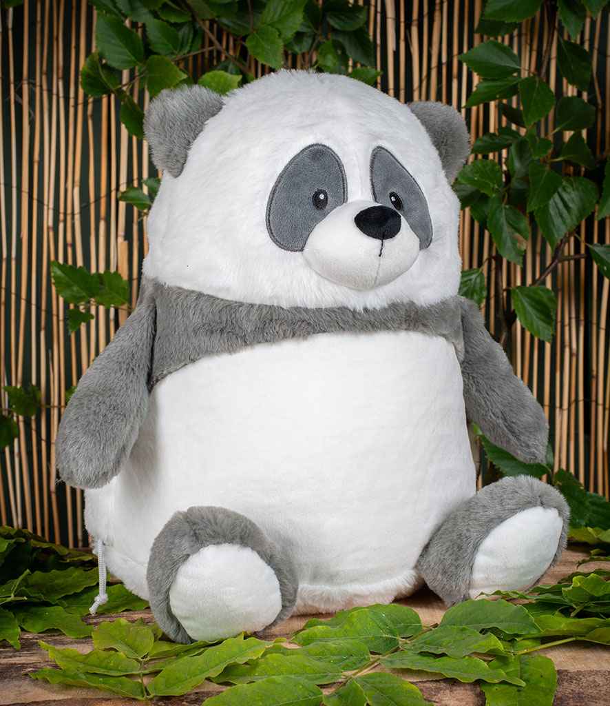 Mumbles Zippie Panda - Grey/White