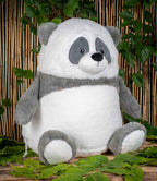 Mumbles Zippie Panda - Grey/White