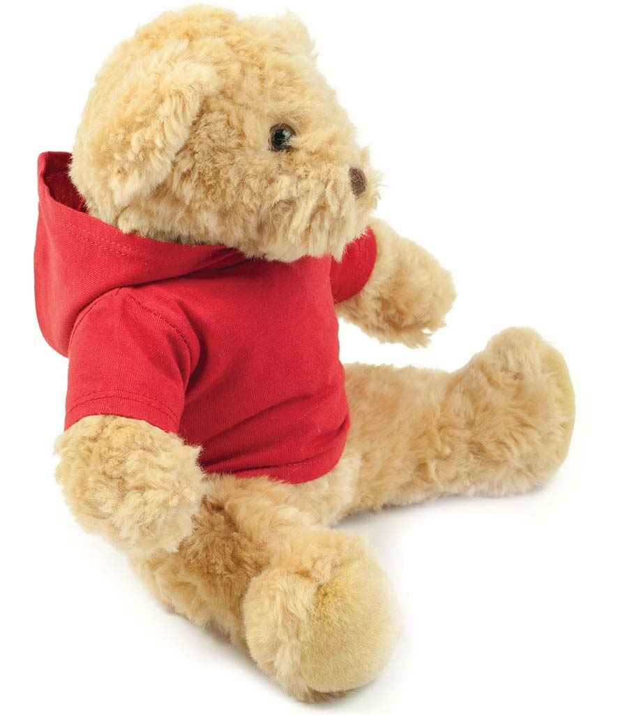 Mumbles Teddy Hoodie - Red