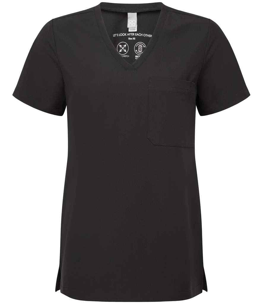 Onna by Premier Ladies Limitless Onna-Stretch Tunic - Black