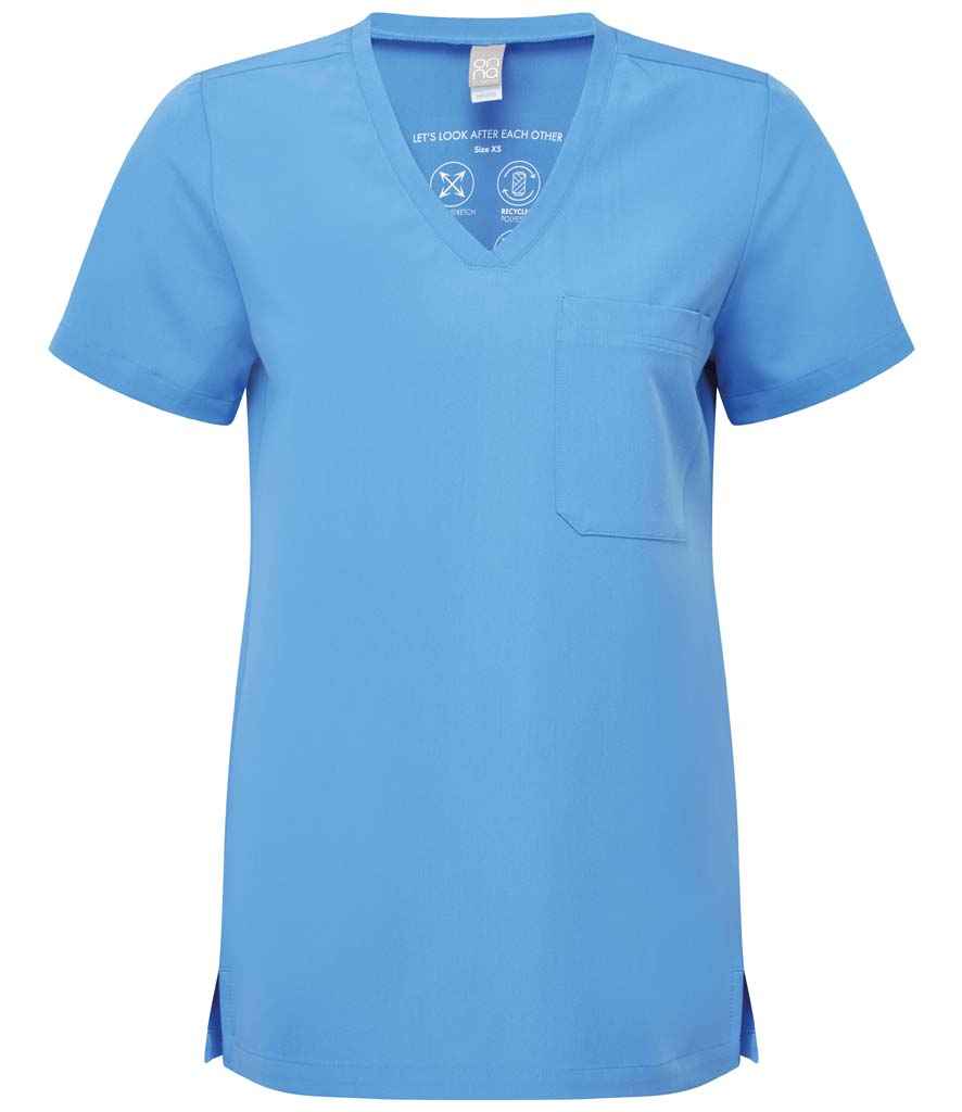 Onna by Premier Ladies Limitless Onna-Stretch Tunic - Ceil Blue