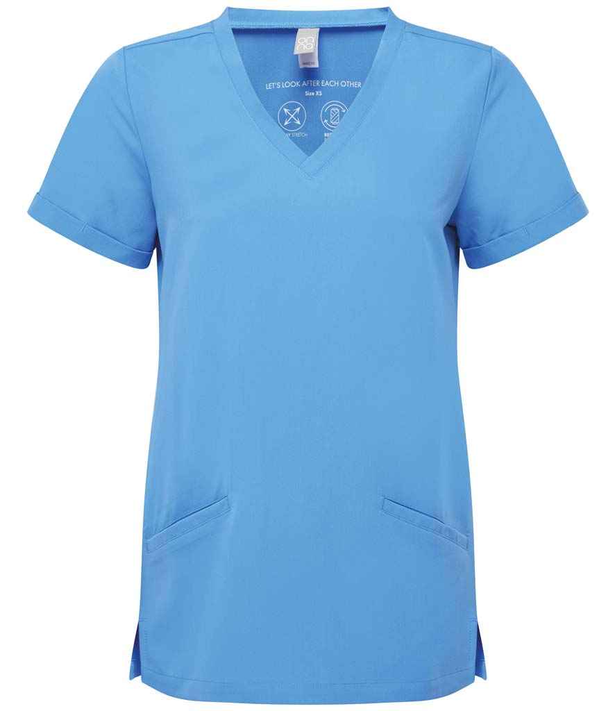 Onna by Premier Ladies Invincible Onna-Stretch Tunic - Ceil Blue