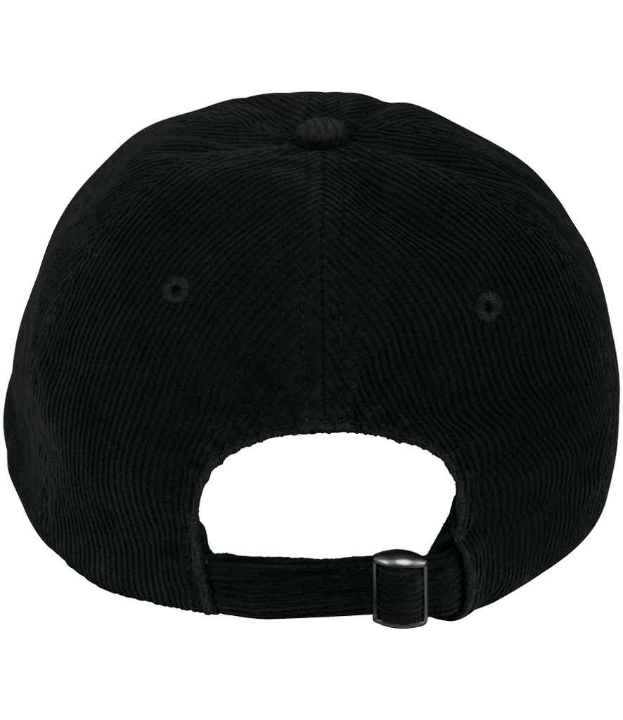Native Spirit Corduroy 6 Panel Cap - Black