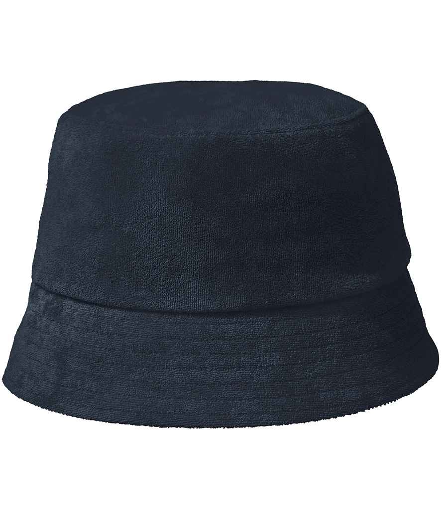 Native Spirit Terry Towel Bucket Hat - Navy