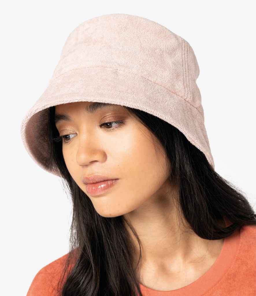 Native Spirit Terry Towel Bucket Hat - Petal Rose