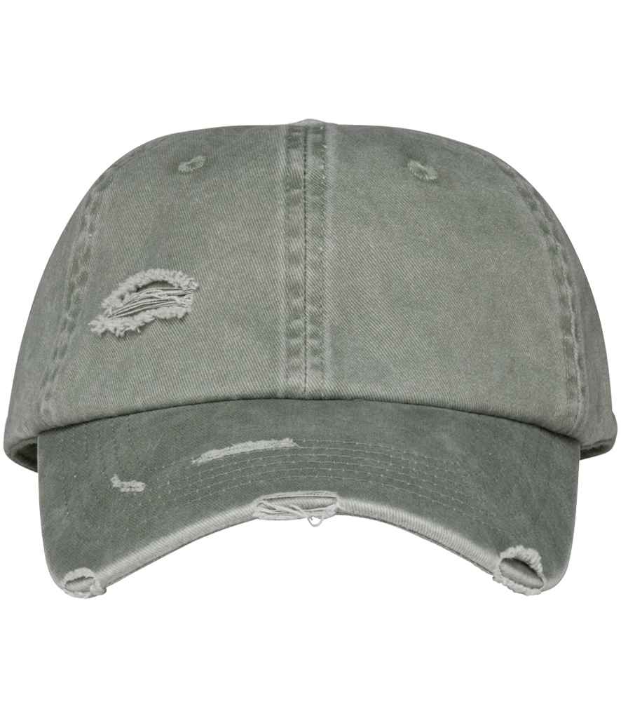 Native Spirit Washed Destroy Cap - Washed Almond Green