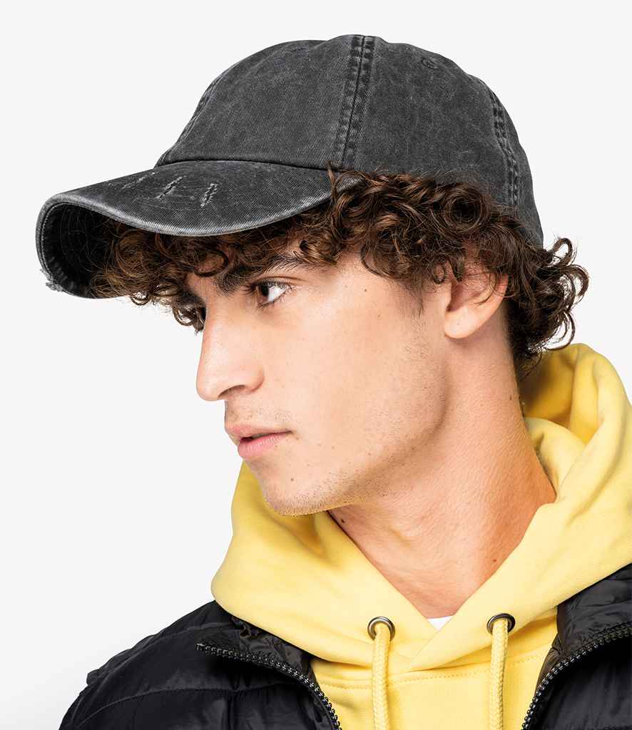 Native Spirit Washed Destroy Cap - Washed Black