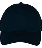 Native Spirit 5 Panel Trucker Cap - Black