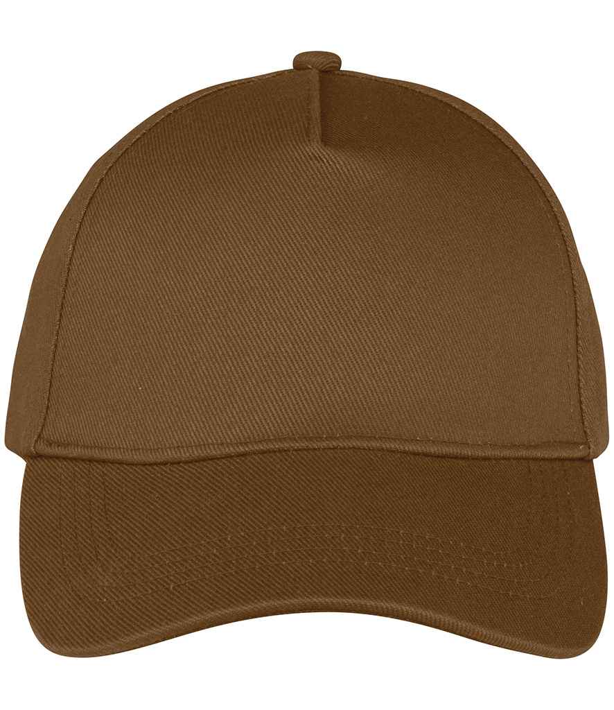 Native Spirit 5 Panel Cap - Dark Camel