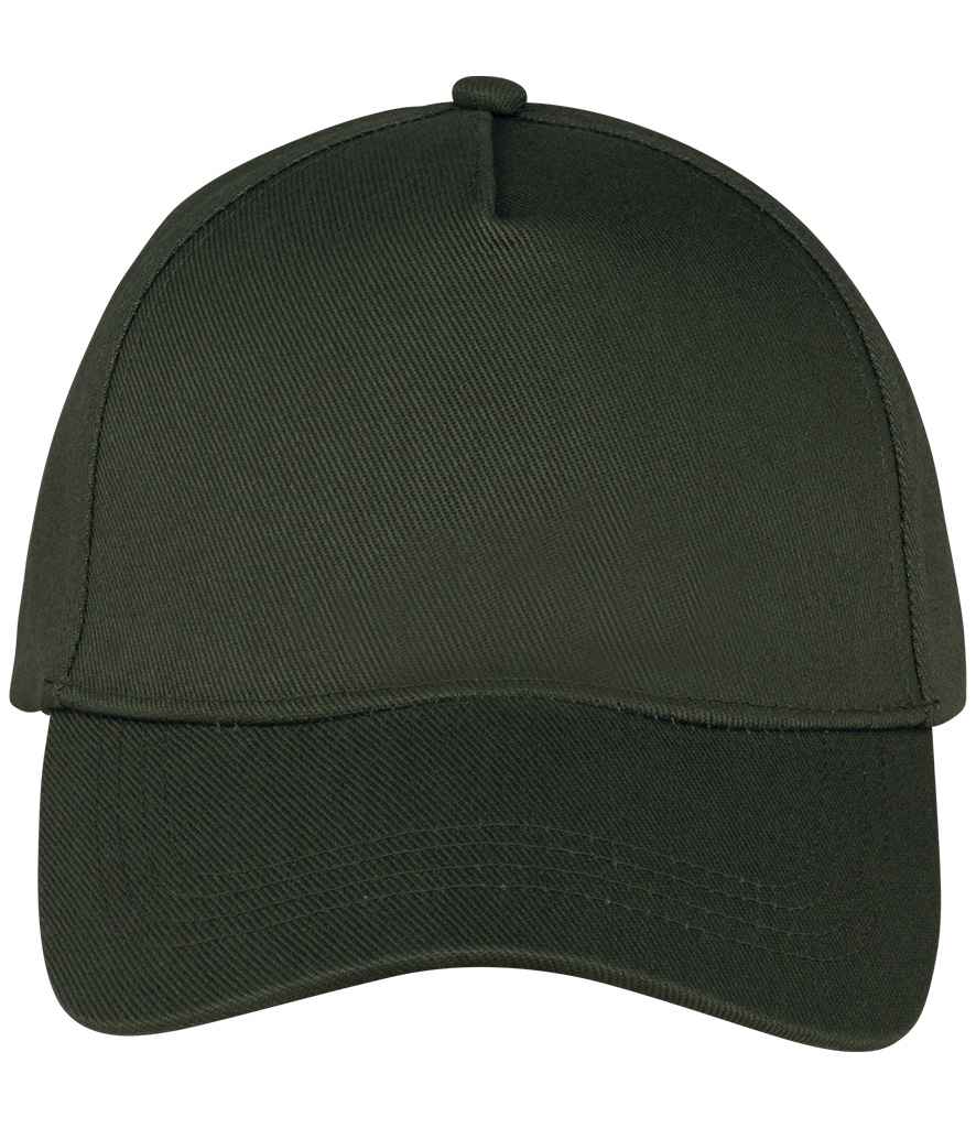 Native Spirit 5 Panel Cap - Organic Khaki