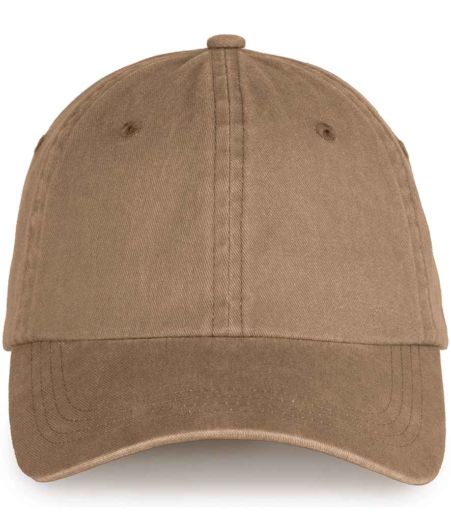 Native Spirit Faded Cap - Washed Dark Camel