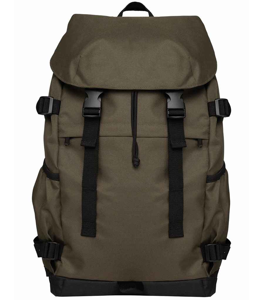 Native Spirit Unisex Backpack - Organic Khaki/Black