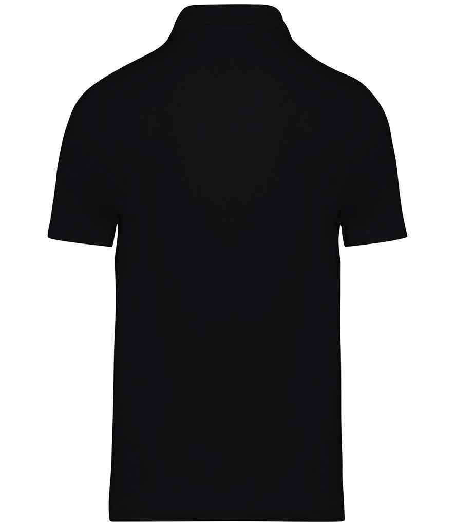 Native Spirit Jersey Polo Shirt - Black