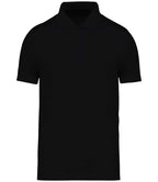 Native Spirit Jersey Polo Shirt - Black