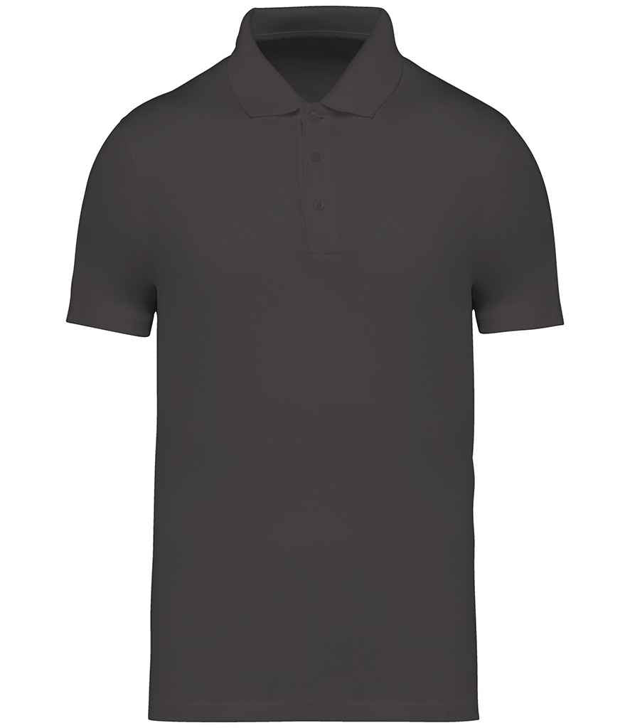 Native Spirit Jersey Polo Shirt - Iron Grey