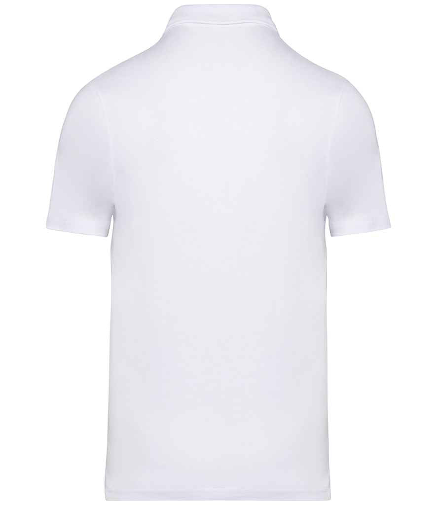 Native Spirit Jersey Polo Shirt - White