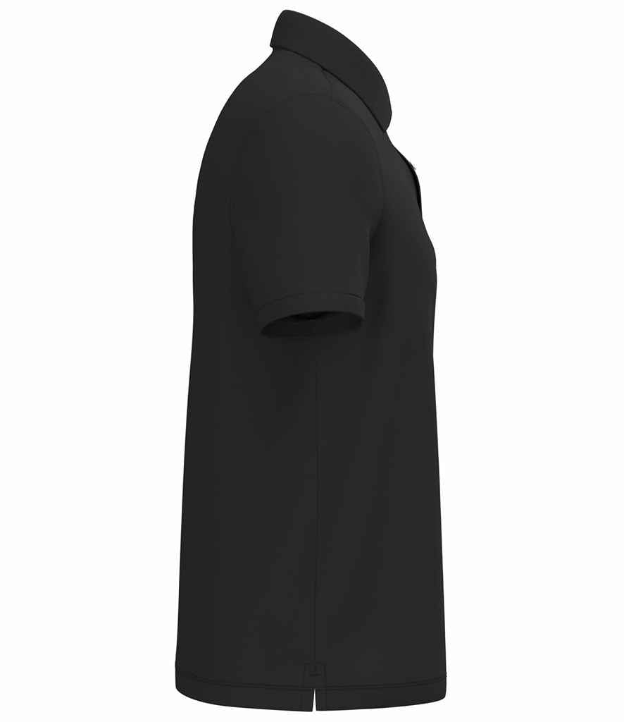 Native Spirit Piqué Polo Shirt - Black