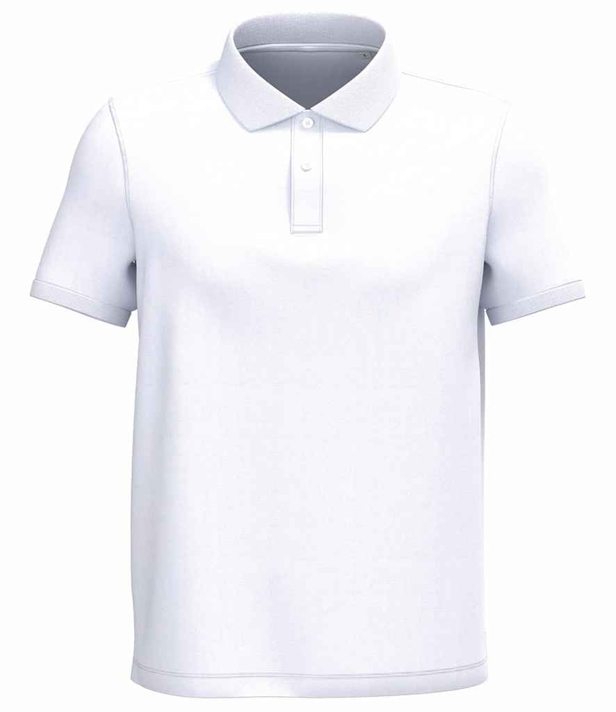 Native Spirit Piqué Polo Shirt - White