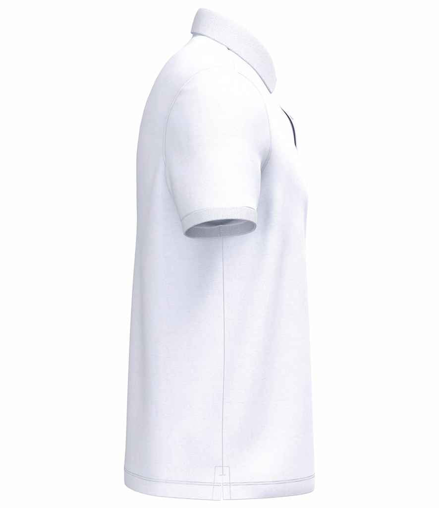 Native Spirit Piqué Polo Shirt - White