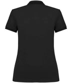 Native Spirit Ladies Piqué Polo Shirt - Black